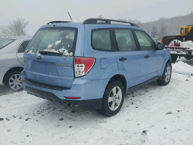 JF2SHABC7CH434308 - 2012 SUBARU FORESTER 2 BLUE photo 4