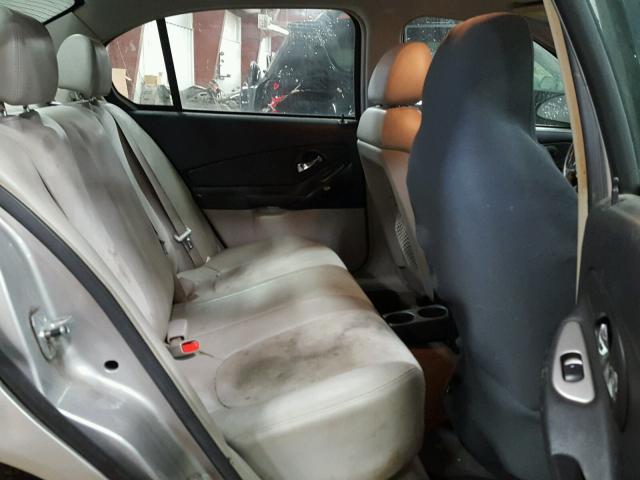 1G1ZU53806F151543 - 2006 CHEVROLET MALIBU LTZ 银色 照片 6