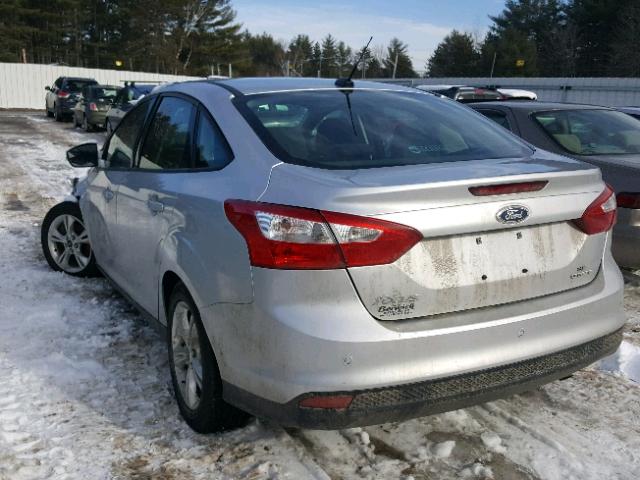 1FADP3F24DL258071 - 2013 FORD FOCUS SE SILVER photo 3