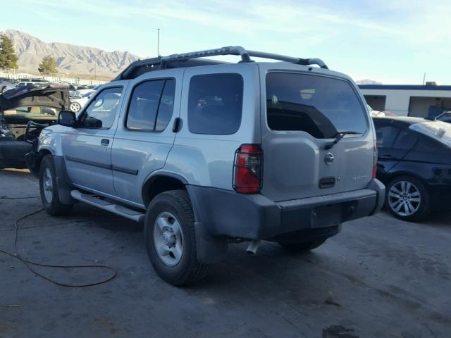 5N1ED28T83C668731 - 2003 NISSAN XTERRA XE SILVER photo 3