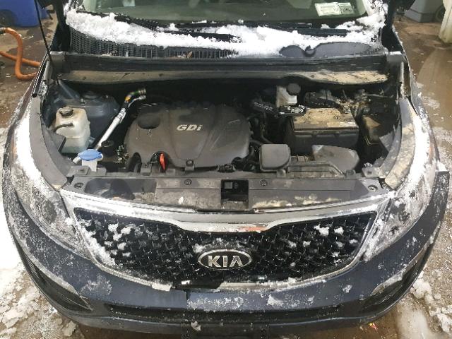 KNDPBCAC2F7781994 - 2015 KIA SPORTAGE L BLUE photo 7