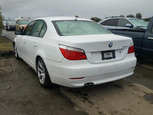 WBANW13588CZ79095 - 2008 BMW 535 I WHITE photo 3