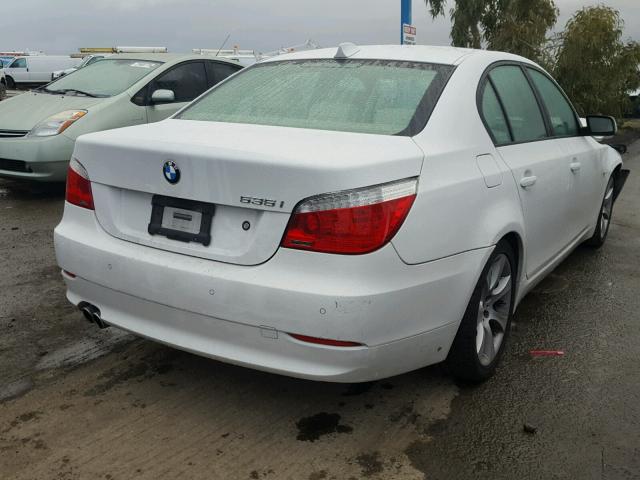 WBANW13588CZ79095 - 2008 BMW 535 I WHITE photo 4