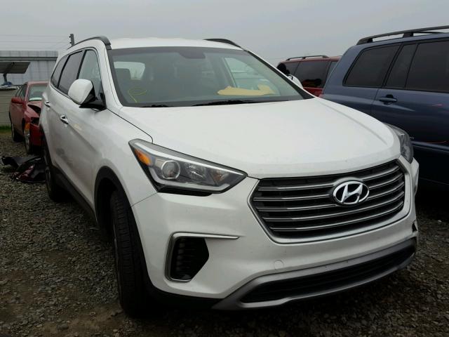 KM8SM4HF3HU194844 - 2017 HYUNDAI SANTA FE S WHITE photo 1