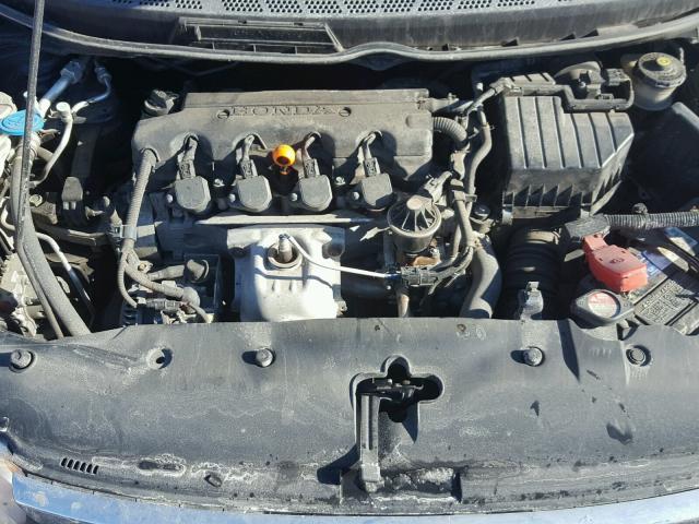 1HGFA16857L074941 - 2007 HONDA CIVIC EX 蓝色 照片 7