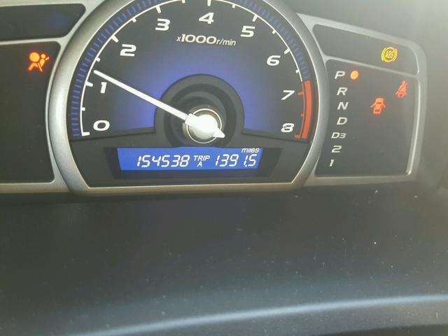 1HGFA16857L074941 - 2007 HONDA CIVIC EX 蓝色 照片 8