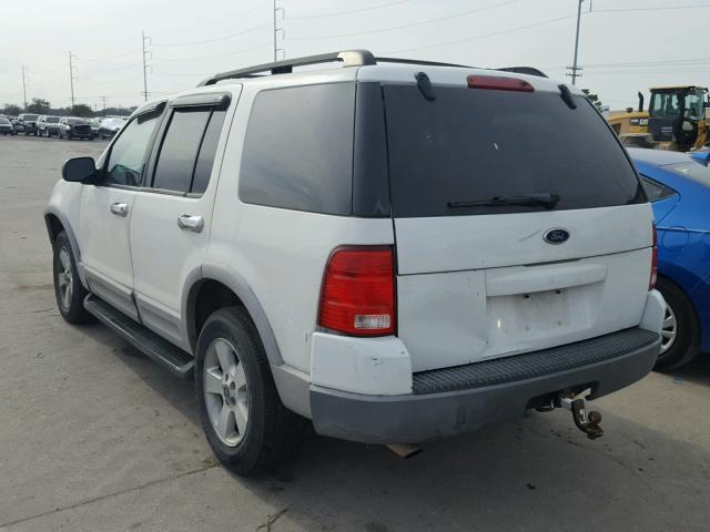 1FMZU73E12ZC33617 - 2002 FORD EXPLORER X WHITE photo 3