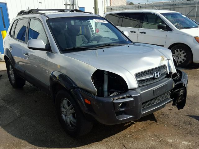 KM8JN12D17U618874 - 2007 HYUNDAI TUCSON SE SILVER photo 1