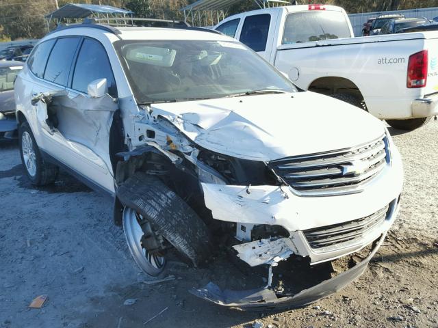 1GNKRGKDXFJ135116 - 2015 CHEVROLET TRAVERSE L WHITE photo 1