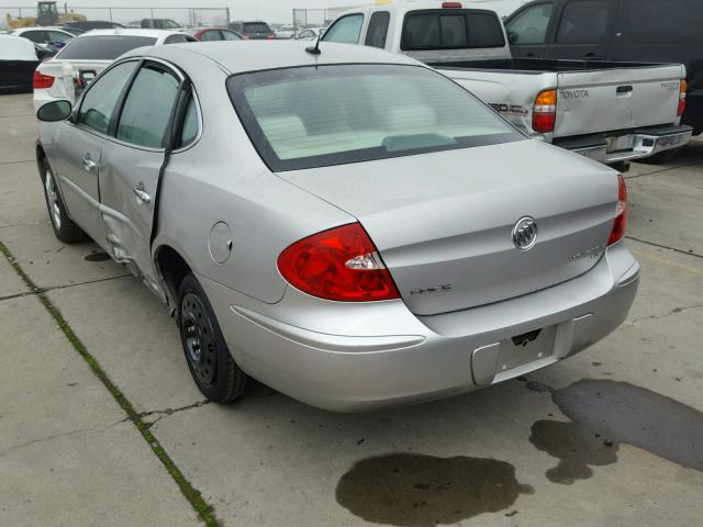 2G4WC582471245804 - 2007 BUICK LACROSSE C SILVER photo 3