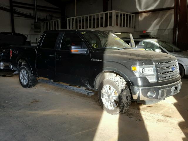 1FTFW1EF4DKE65175 - 2013 FORD F150 SUPER BLACK photo 1