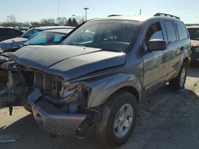 1D8HB58D85F580122 - 2005 DODGE DURANGO LI GRAY photo 2