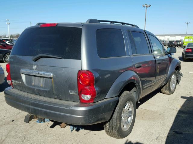 1D8HB58D85F580122 - 2005 DODGE DURANGO LI GRAY photo 4