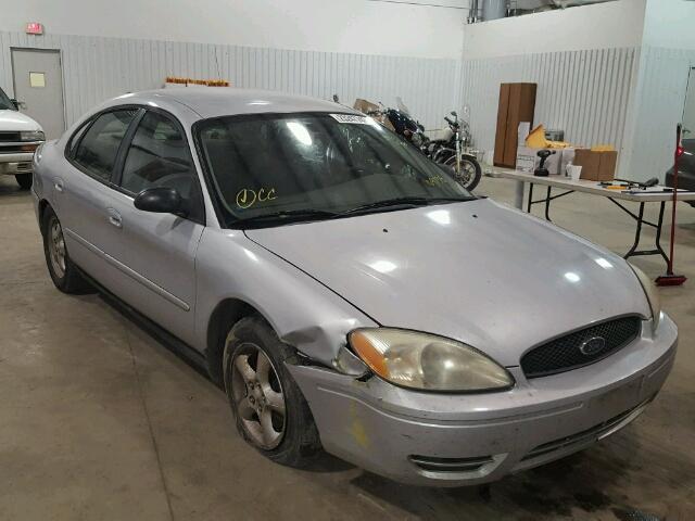 1FAFP53U66A109735 - 2006 FORD TAURUS SE SILVER photo 1