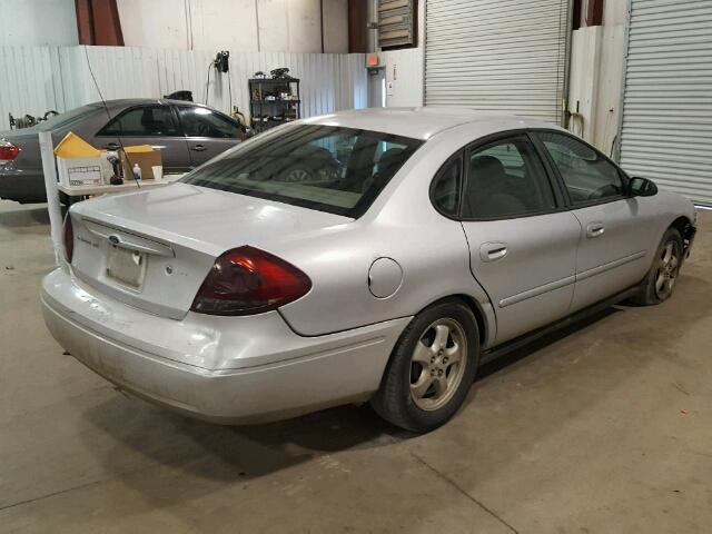 1FAFP53U66A109735 - 2006 FORD TAURUS SE SILVER photo 4