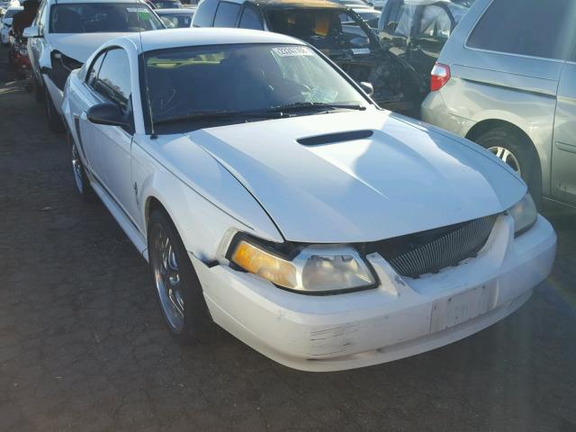 1FAFP40401F170993 - 2001 FORD MUSTANG WHITE photo 1