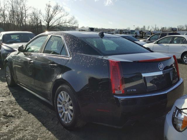 1G6DE5EG2A0142716 - 2010 CADILLAC CTS LUXURY BLACK photo 3