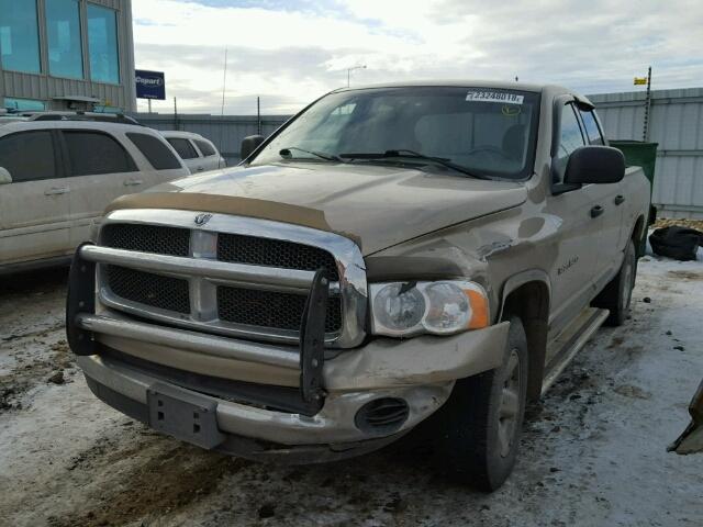 1D7HU18N42S547475 - 2002 DODGE RAM 1500 BROWN photo 2