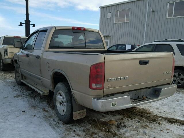 1D7HU18N42S547475 - 2002 DODGE RAM 1500 BROWN photo 3