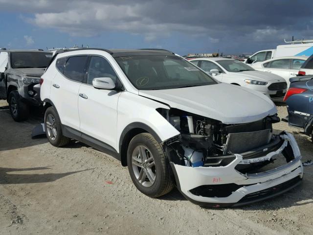 5XYZU3LB0HG454619 - 2017 HYUNDAI SANTA FE S WHITE photo 1