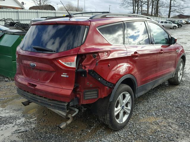 1FMCU9G99DUD65961 - 2013 FORD ESCAPE SE RED photo 4