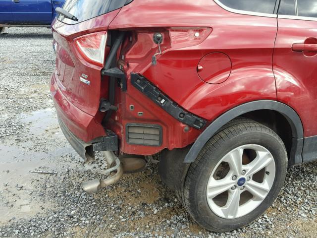 1FMCU9G99DUD65961 - 2013 FORD ESCAPE SE RED photo 9