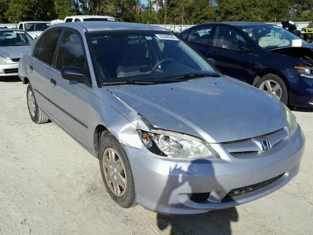 2HGES16345H561894 - 2005 HONDA CIVIC DX V SILVER photo 1