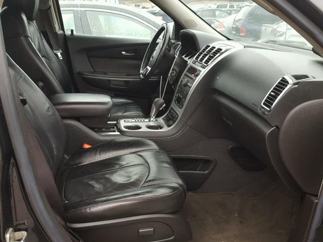 1GKEV23798J254621 - 2008 GMC ACADIA SLT შავი ფოტო 5