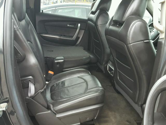 1GKEV23798J254621 - 2008 GMC ACADIA SLT შავი ფოტო 6