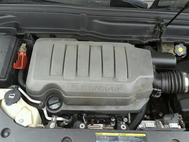 1GKEV23798J254621 - 2008 GMC ACADIA SLT შავი ფოტო 7