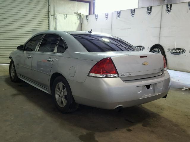 2G1WA5E3XD1112072 - 2013 CHEVROLET IMPALA LS SILVER photo 3