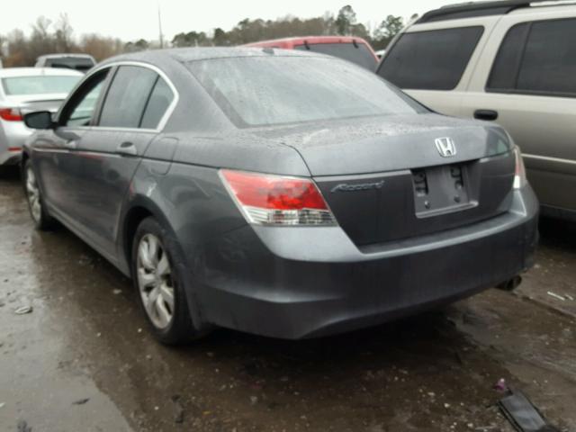 1HGCP26858A128839 - 2008 HONDA ACCORD EXL GRAY photo 3