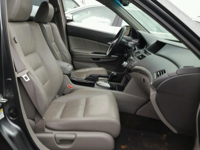 1HGCP26858A128839 - 2008 HONDA ACCORD EXL GRAY photo 5