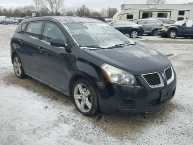 5Y2SP67039Z460338 - 2009 PONTIAC VIBE BLACK photo 1