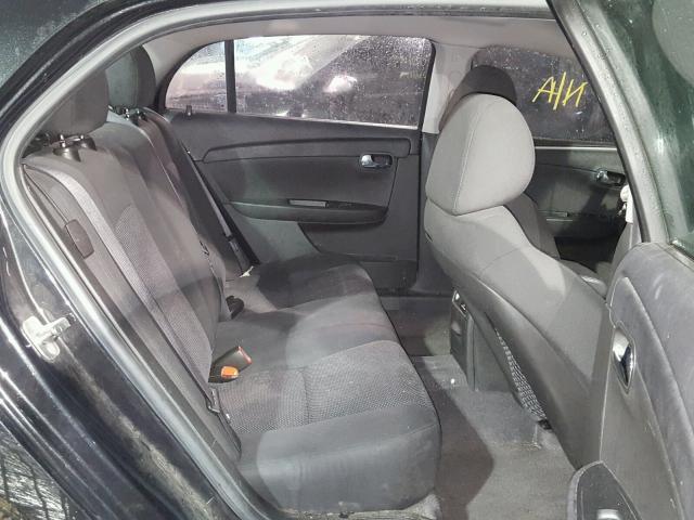 1G1ZC5E08CF299283 - 2012 CHEVROLET MALIBU 1LT 黑色 照片 6