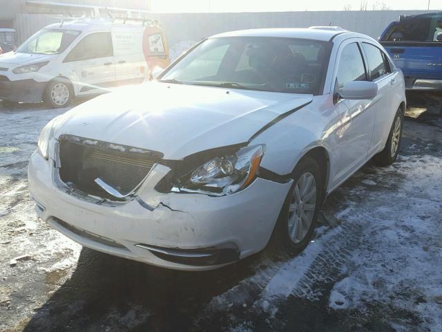 1C3CCBBB2CN181600 - 2012 CHRYSLER 200 TOURIN WHITE photo 2