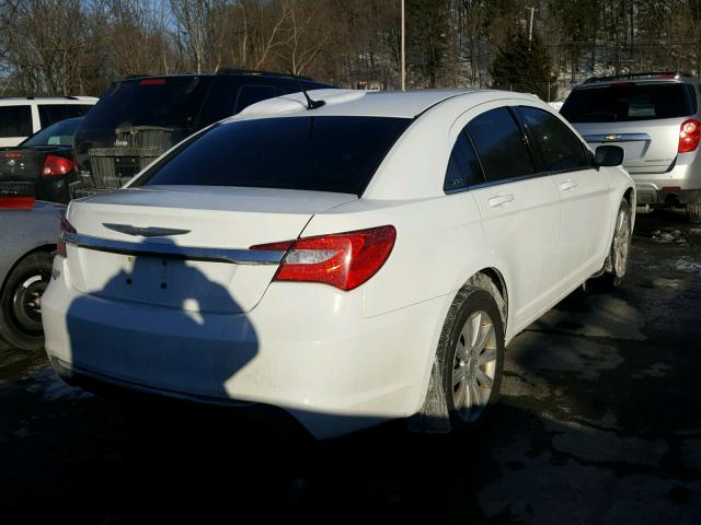 1C3CCBBB2CN181600 - 2012 CHRYSLER 200 TOURIN WHITE photo 4