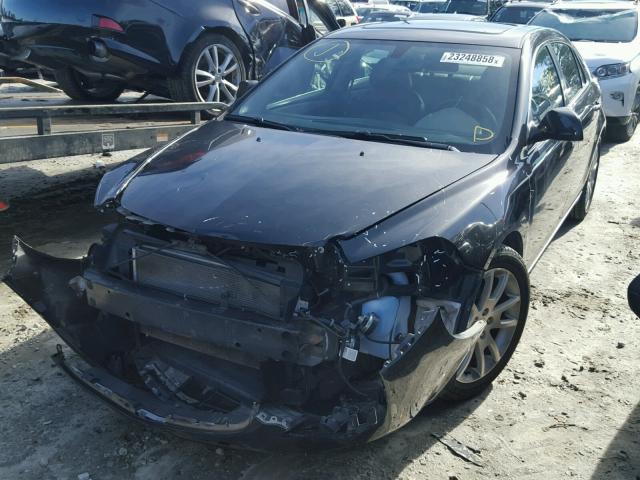 1G1ZE5E12BF109611 - 2011 CHEVROLET MALIBU LTZ Қара фото 2