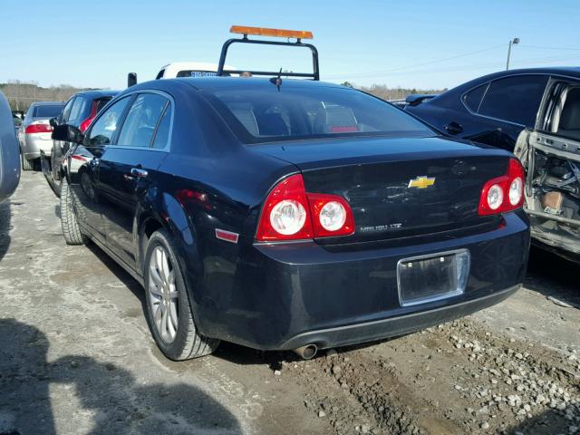 1G1ZE5E12BF109611 - 2011 CHEVROLET MALIBU LTZ Қара фото 3