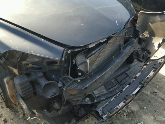 1G1ZE5E12BF109611 - 2011 CHEVROLET MALIBU LTZ Қара фото 9