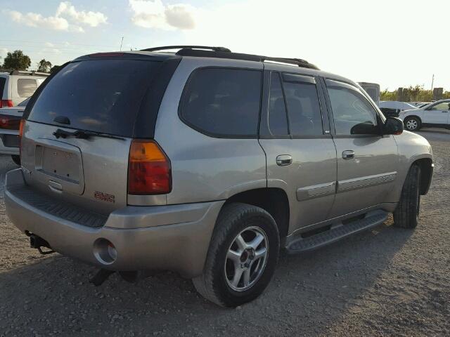 1GKDS13S022285633 - 2002 GMC ENVOY BEIGE photo 4