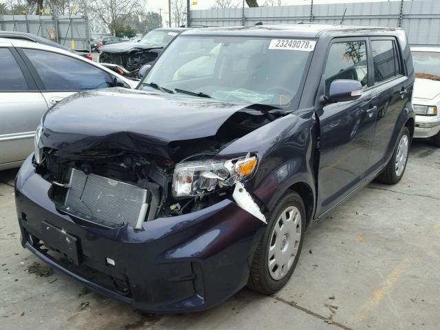 JTLZE4FE8CJ027470 - 2012 TOYOTA SCION XB BLUE photo 2