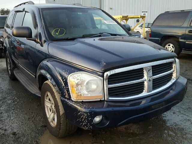 1D4HB58D64F120800 - 2004 DODGE DURANGO LI BLUE photo 1