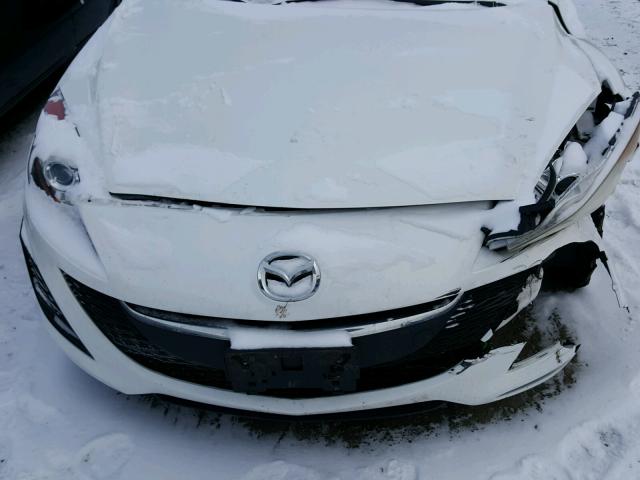 JM1BL1SF1A1249507 - 2010 MAZDA 3 I WHITE photo 7