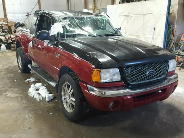 1FTYR10D91PB63028 - 2001 FORD RANGER TWO TONE photo 1