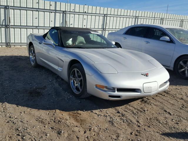 1G1YY32G115126582 - 2001 CHEVROLET CORVETTE SILVER photo 1