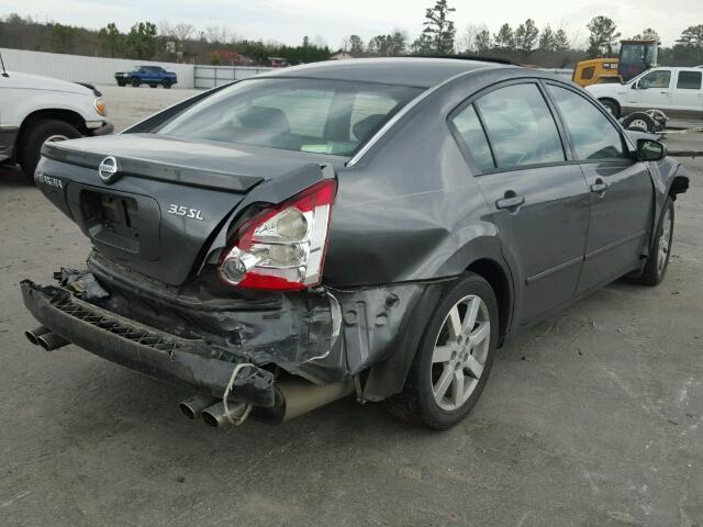 1N4BA41E65C834096 - 2005 NISSAN MAXIMA SE GRAY photo 4