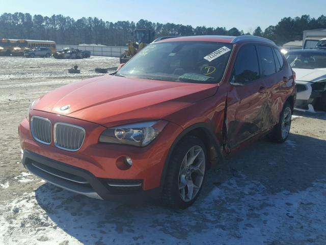 WBAVL1C5XEVY17915 - 2014 BMW X1 XDRIVE2 ORANGE photo 2