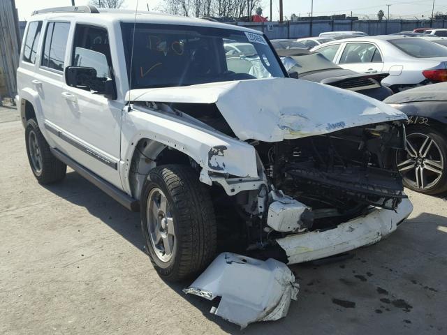 1J8HH48K58C145885 - 2008 JEEP COMMANDER WHITE photo 1