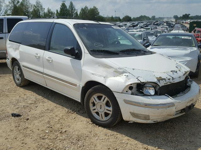 2FMZA52422BA83512 - 2002 FORD WINDSTAR S WHITE photo 9